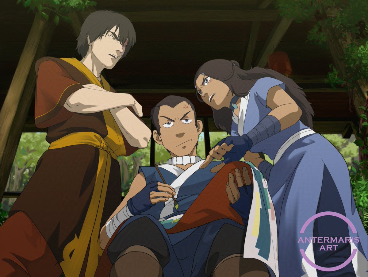 AntermarisArt's tweet photo. 21
#Zutara and #Sokka 😂 https://t.co/5ai7FPb6J6