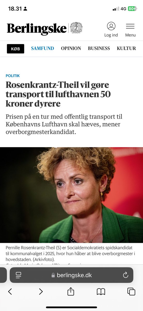 Tillæg for at finansiere til metrobyggeriet af M5-linjen. Igen igen på borgernes regning 😓