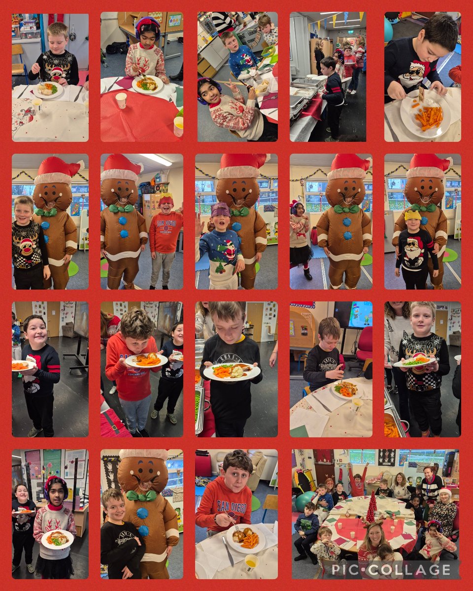 Hazel Class had a fabulous day at the annual Christmad dinner. We even got a very special visit from the gingerbread man 🥰🎊🎉🎁