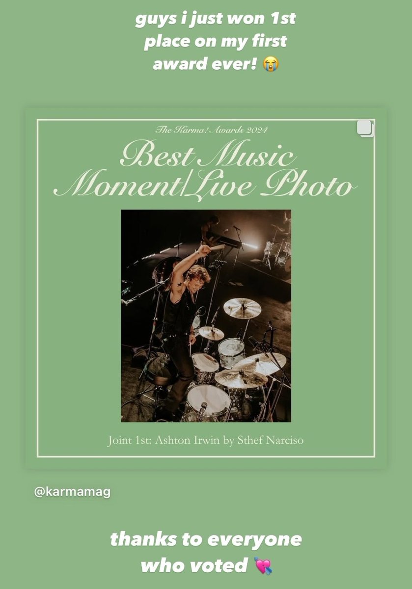 BRASIL NO TOPO!

A fotógrafa Sthef Narciso acaba de ganhar seu primeiro prêmio com uma fotografia tirada no show solo de Ashton!