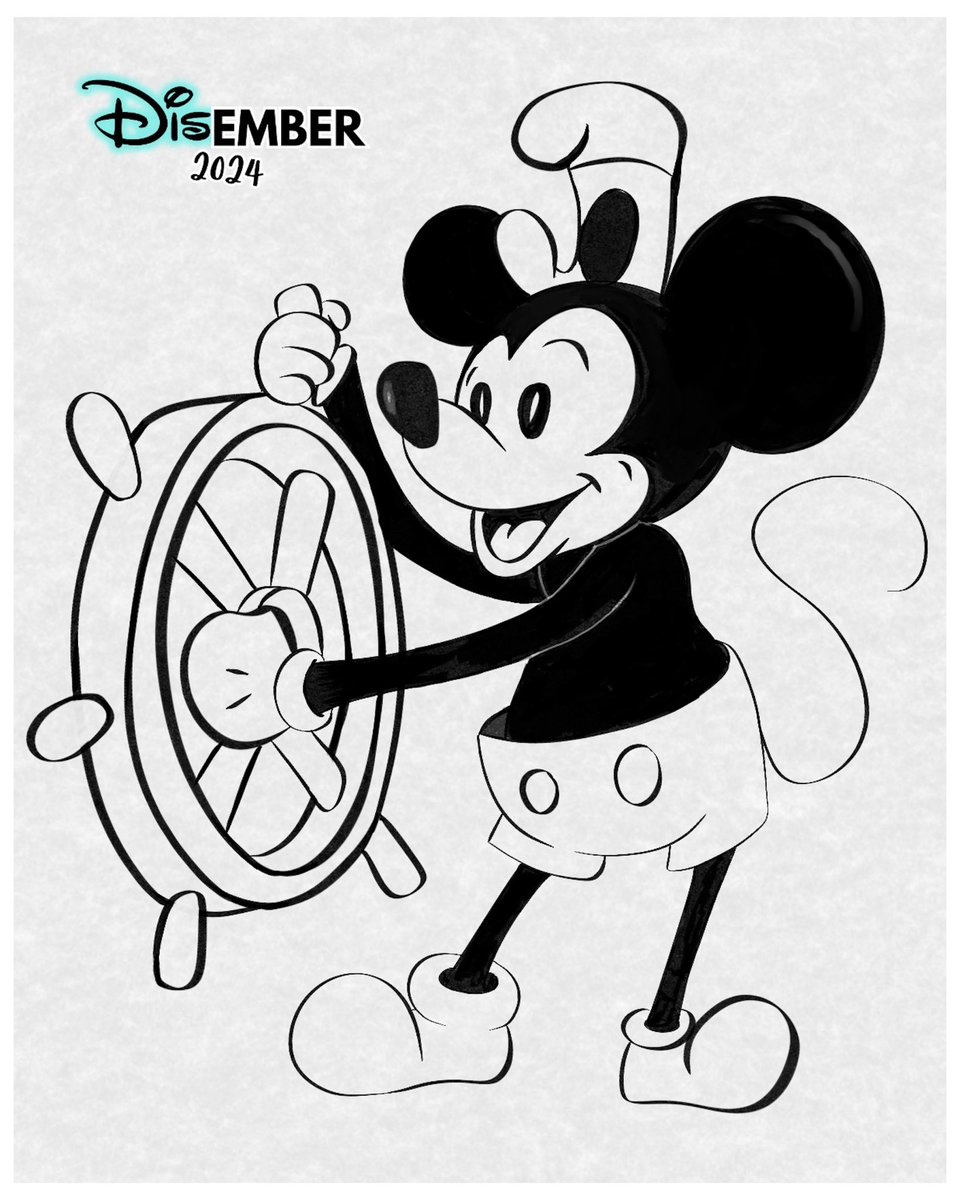 sicobencosme's tweet photo. #DISember2024 #figment #TheMuses #SteamboatWillie #Merlin https://t.co/3KN06uUxwB