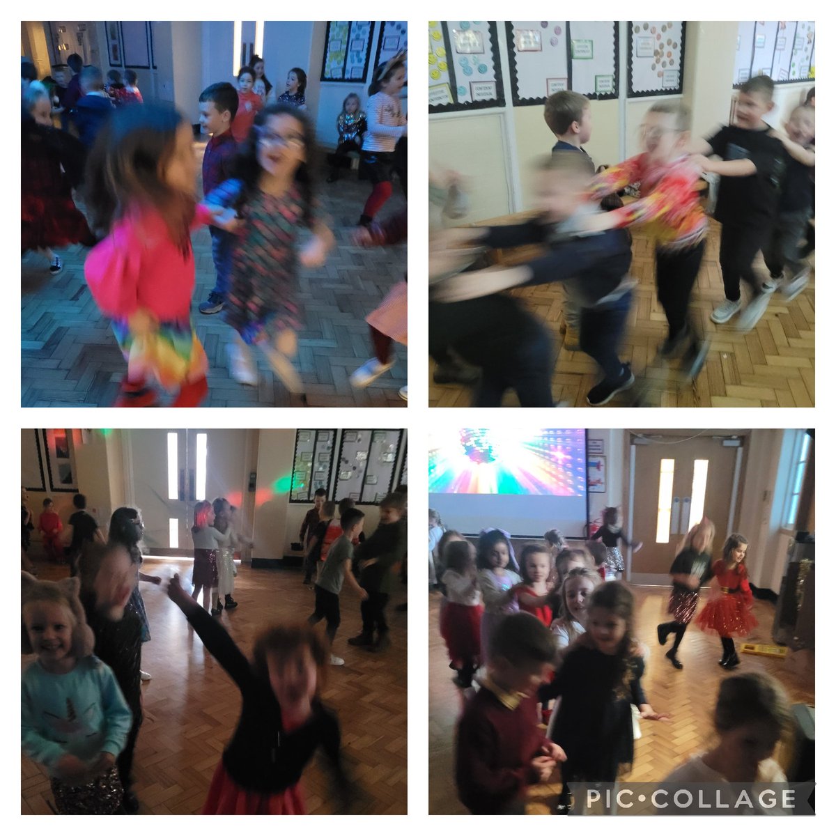 SchoolBraehead's tweet photo. Primary 1 and 2 had a great afternoon at their party. Lots of dancing, fun and games 🎅🎄 https://t.co/Ssf7JZMHDc