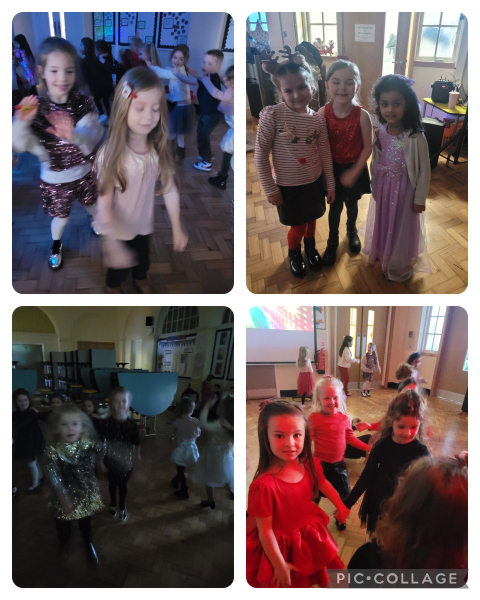 Primary 1 and 2 had a great afternoon at their party. Lots of dancing, fun and games 🎅🎄
