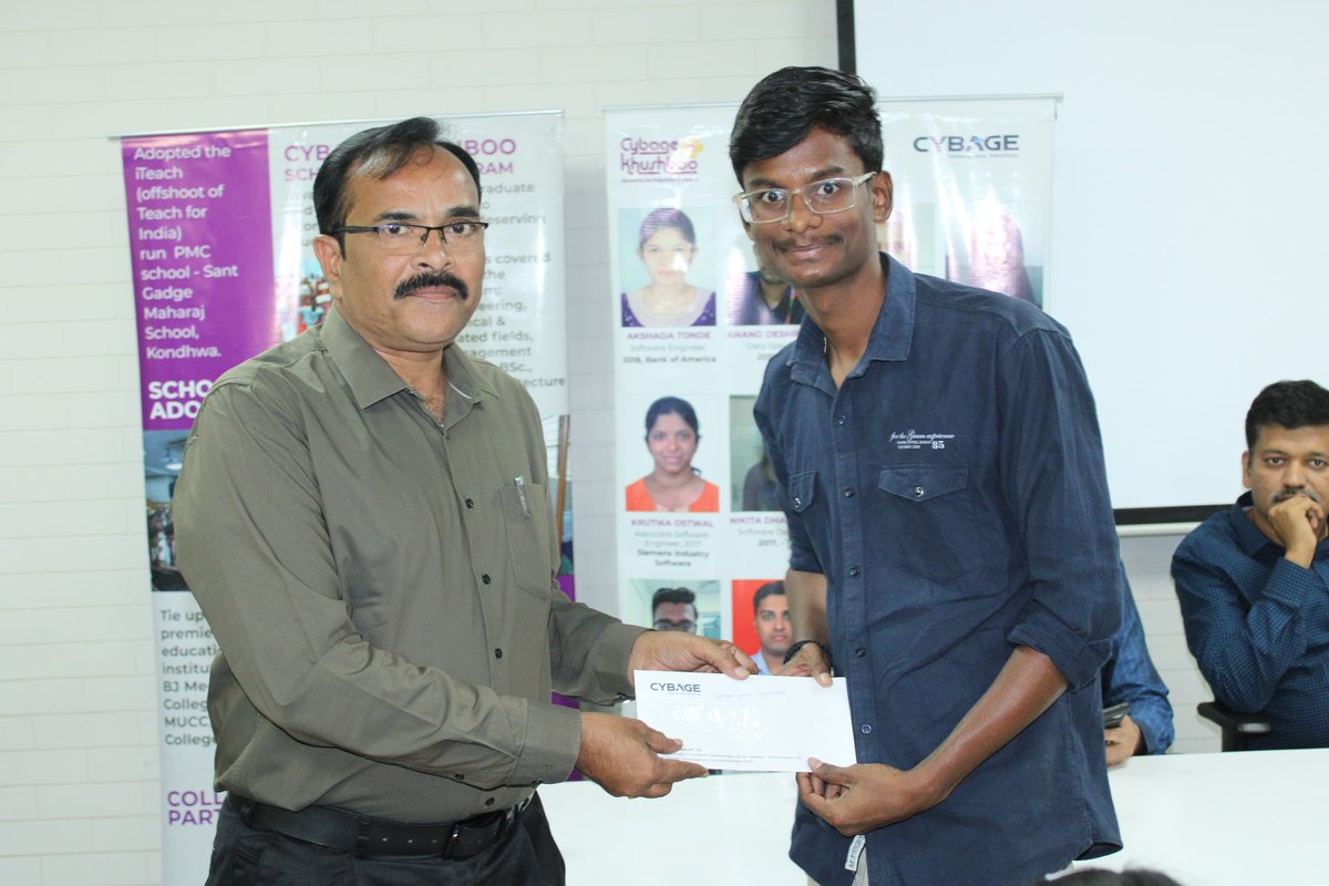 MarriRajasekar's tweet photo. We sincerely #thank the Cybage team for granting the #Cybage Khushboo Scholarship to 14 students of MLR Institute of Technology. 

Your generosity is a beacon of hope, enabling them to pursue higher education &amp; achieve their aspirations. #EducationForAll #MLRIT #Gratitude https://t.co/Cg5nHIq9rW