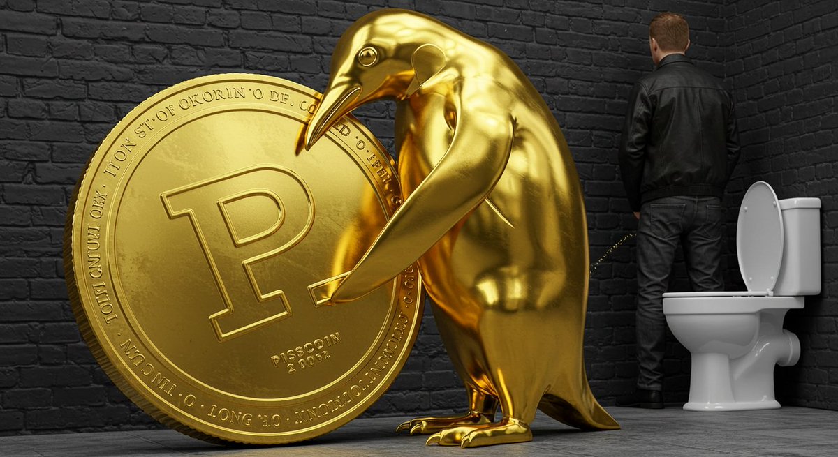 Even the $PENGU fam will have to embrace $PISSCOIN in the long run. The tech is superior.