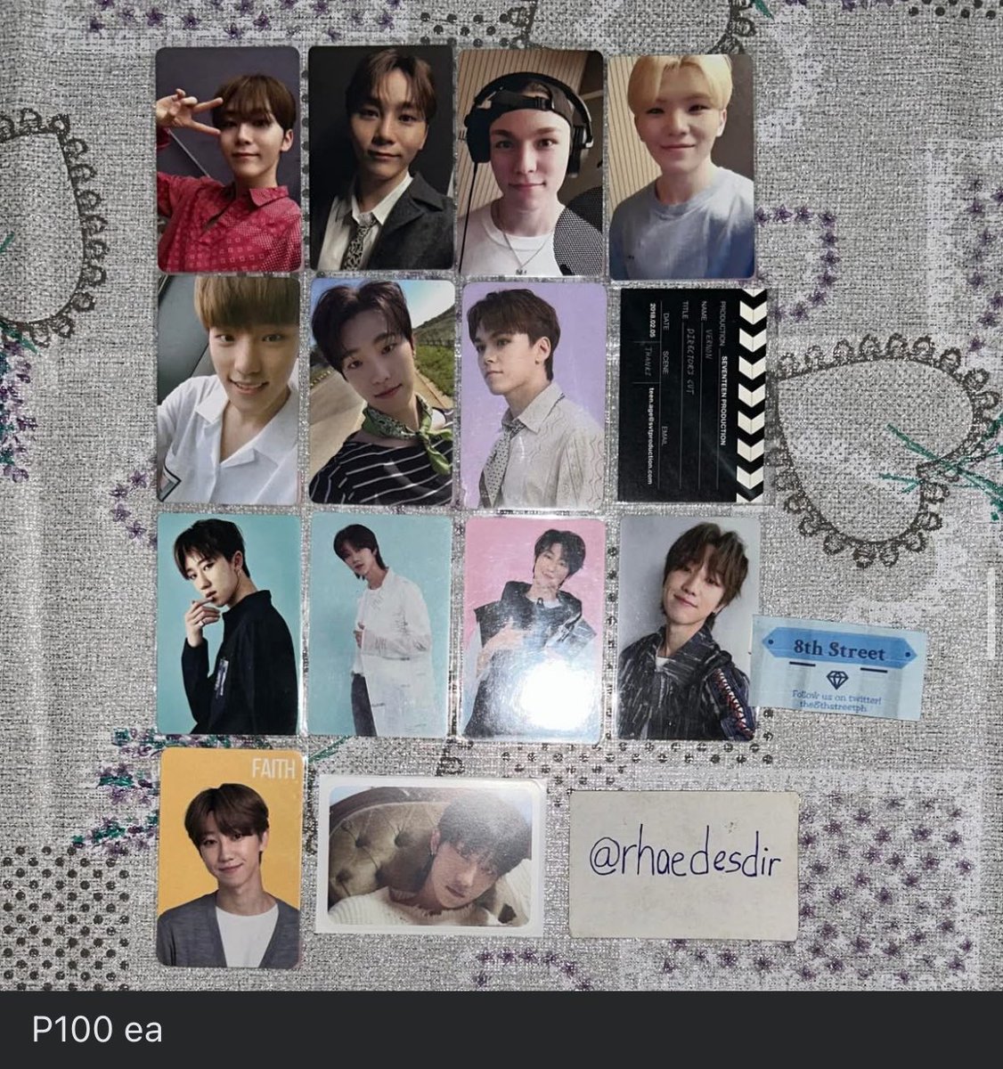the8thstreetph's tweet photo. wts / lfb / wtb

⟡ SEVENTEEN ⟡

🌟 x-mas sale! 🌟

~ prices are on each photo
~ all onhand
~ free pf
~ prio payo, but can do reservations for 3 days with 20% dp
~ freebies (official or non-official items 😉)

🏷️#mingyufries #pola #mingyu #poca #photocards #merch #postcard https://t.co/amcE5NsWhH