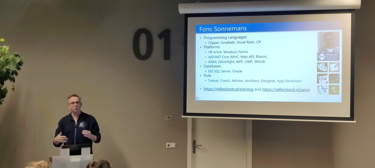 dotNetZuid's tweet image. Last #dotnetzuid session for 2024!
"What's new in C# 13 and .NET 9" by @fonssonnemans at TOPIC Embedded Systems.