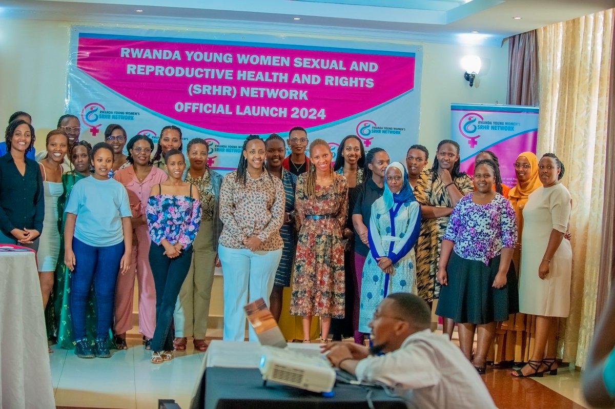 evcinitiative's tweet photo. Earlier today, #EVCI had the honor of attending the official launch of the Rwanda Young Women Sexual Reproductive Health and Rights Network 2024, organized by the Rwanda Young Women #SRHR Network. A crucial step toward empowering young women and advancing their health and rights https://t.co/WSkNuSKdbf