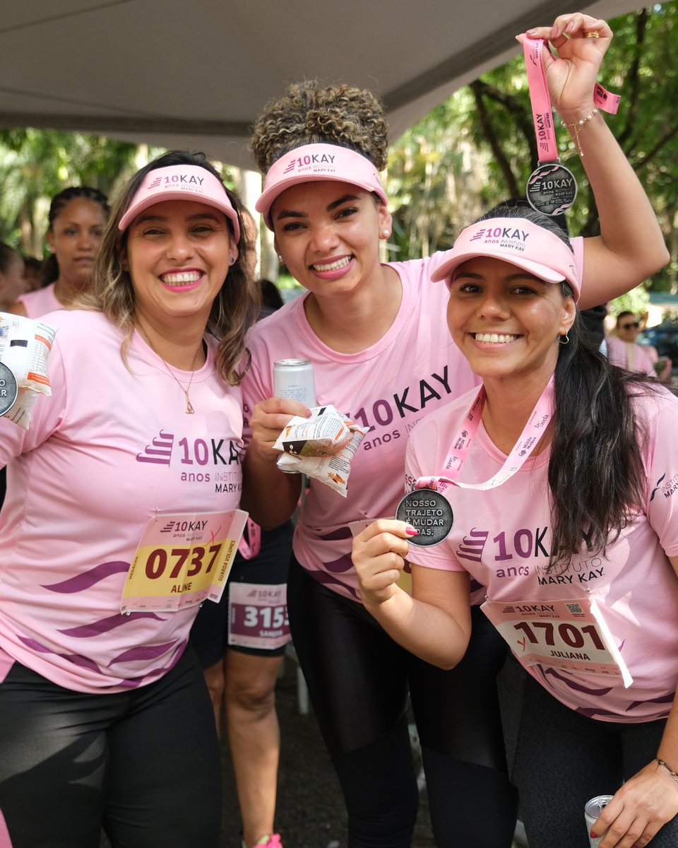 MaryKayGlobal's tweet image. This year, thousands joined us in charity races across Canada, Brazil, and the USA. Together, we raised funds to: ​
🩷 Support life-saving cancer research​
🩷 &amp;amp; survivors of domestic violence​
🩷 Provide critical resources to women in need​

#RunningForImpact #MaryKay