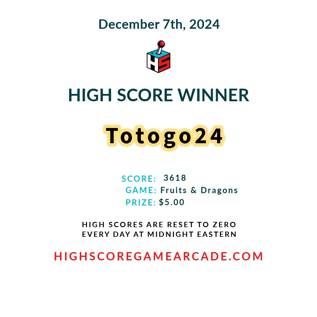 High Score Game Arcade tweet media