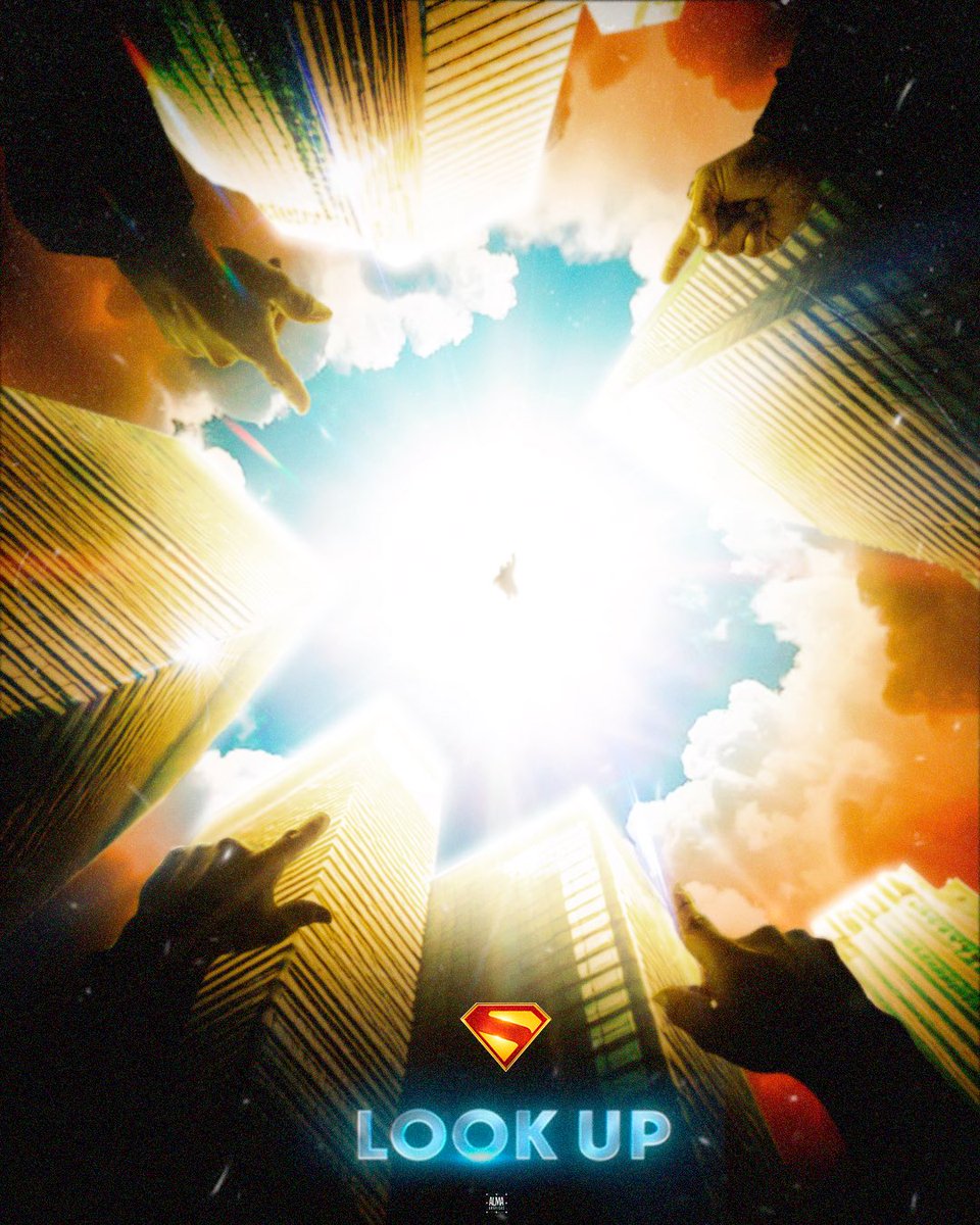 Alma_graficas's tweet photo. Look up! #Superman #SupermanMovie  #SupermanFilm 
(I did this, hope you like it) https://t.co/PKS2afiICk