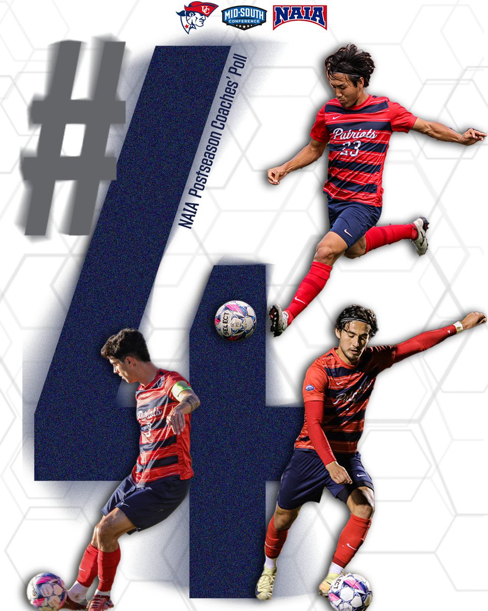 UC Men's Soccer Marks Highest Program Ranking at No. 4 in NAIA Postseason Coaches' Poll!! #OneBigTeam #LTL 

Read More: tinyurl.com/2cnwv8vu