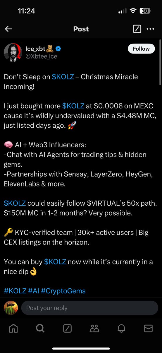 crypto2dollar's tweet photo. @Bitcoinhabebe $kolz paid shillings.. https://t.co/Pza1CS9DVp