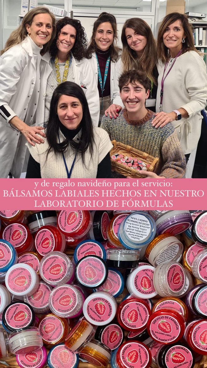 Otro de los momentos navideños de <a href="/farhrc/">S. Farmacia Ramón y Cajal</a>
Lo mejor, las risas y la ilusión en los preparativos y la entrega, una a una, a todas las personas que forman nuestro equipo😍🤗
FELIZ NAVIDAD!