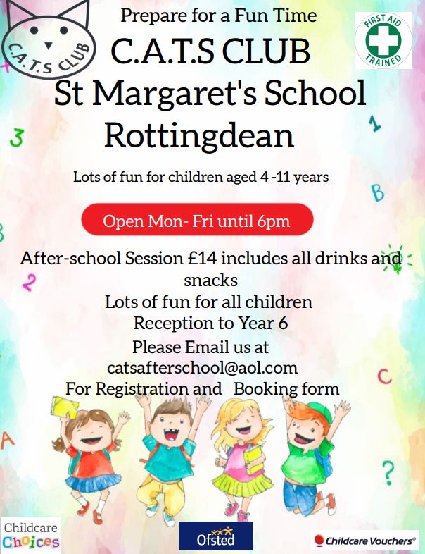 Have you been to CATS club yet? If not - sign up below!