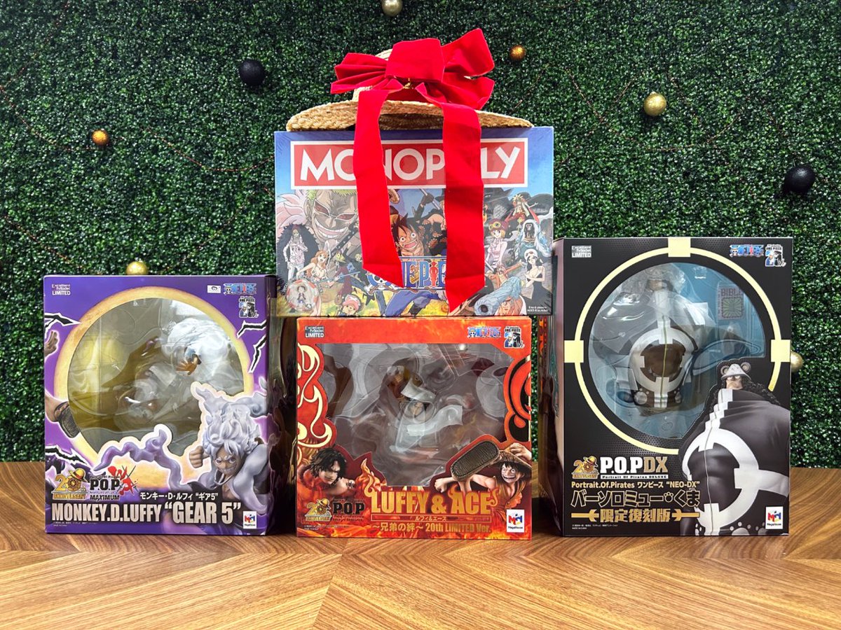 We're giving away a treasure trove of One Piece merch 🏴‍☠️ To enter: 
✨ Follow <a href="/ShopCrunchyroll/">Crunchyroll Store</a> 
❤️ Like this post 
🏴‍☠️ Tag a friend who'd you want on your pirate crew!
