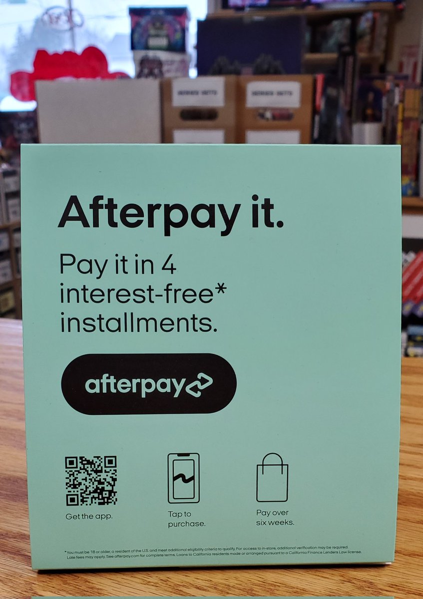 ComicsToysAnd's tweet photo. Now at Your Friendly Neighborhood Comic Shop...Buy Now Pay later with Afterpay https://t.co/pARmDm0Nl4