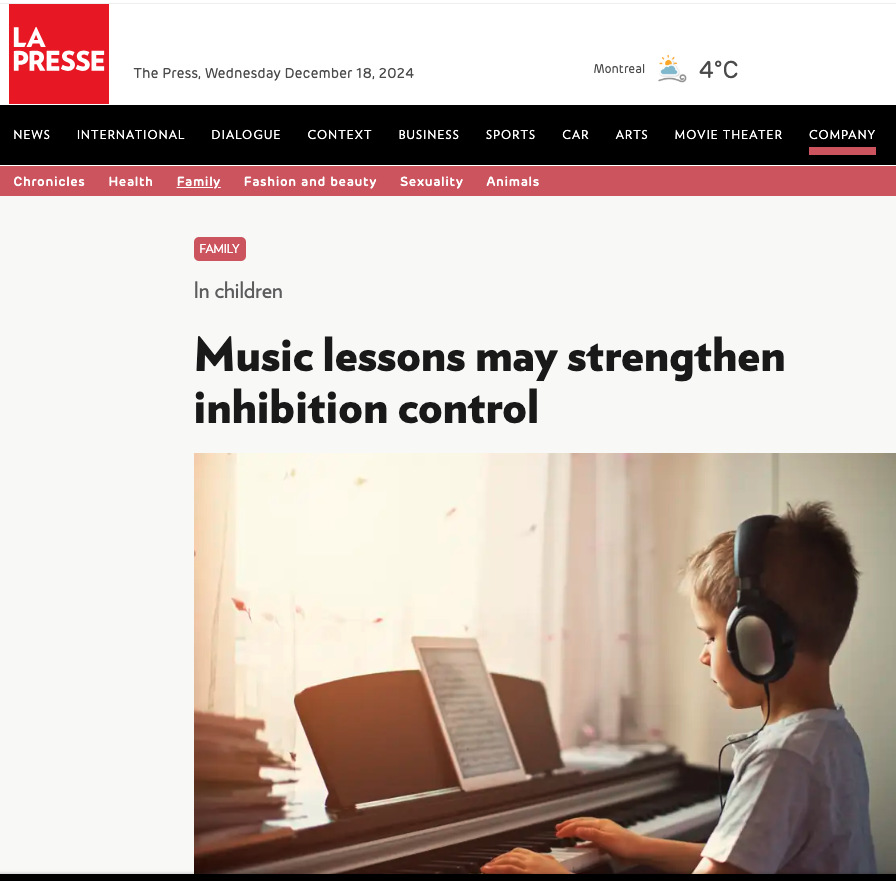 A study from my thesis is quoted in <a href="/LP_LaPresse/">La Presse</a> and highlights the benefits of music lessons on children's cognitive development, particularly their ability to control inhibition.
tinyurl.com/kjmusIcKidz2024
#music #neuro #kids #attention