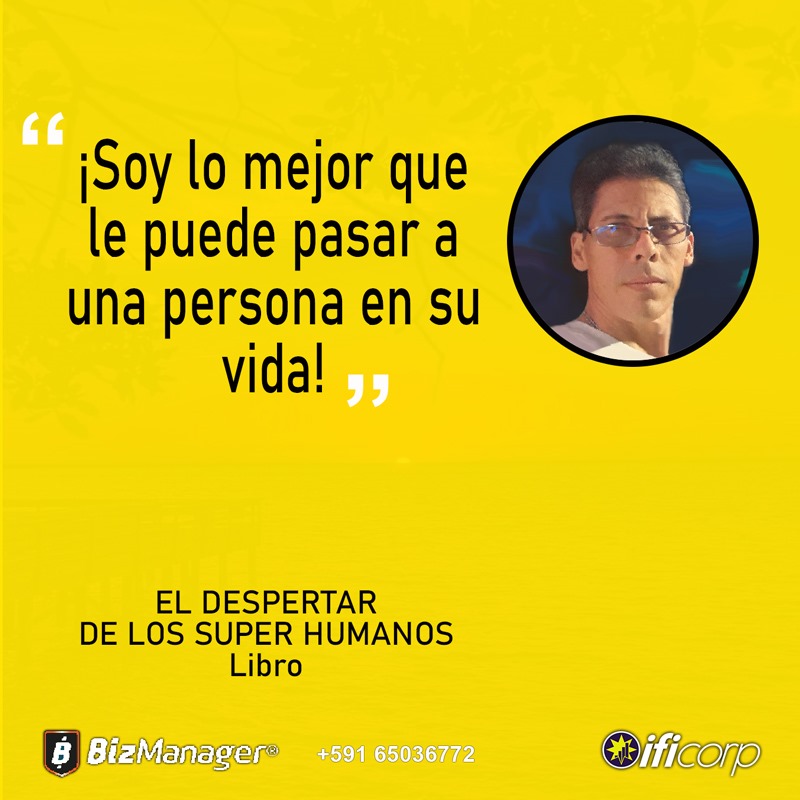 MiguelMeridaB's tweet photo. Soy lo mejor que le puede pasar a una persona en su vida
#Libro #Bestseller #Eldespertardelossuperhumanos #Motivacion https://t.co/jdlRmkbUC0