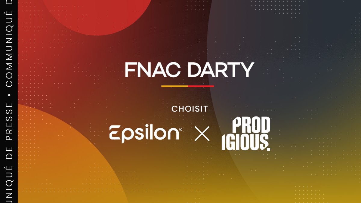 Epsilon France (@epsilondatamktg) on Twitter photo 🚀 Nous sommes très fiers d'avoir été choisis avec Prodigious par le <a href="/GroupeFnacDarty/">Groupe Fnac Darty</a> pour réinventer leur modèle de production et d’activation des opérations commerciales en s'appuyant sur l'IA & la Data.
+ d'infos 👉 epsilon-france.com/news-and-insig…
#PowerOfOne #EveryInteractionCounts 🚀 Nous sommes très fiers d'avoir été choisis avec Prodigious par le <a href="/GroupeFnacDarty/">Groupe Fnac Darty</a> pour réinventer leur modèle de production et d’activation des opérations commerciales en s'appuyant sur l'IA & la Data.
+ d'infos 👉 epsilon-france.com/news-and-insig…
#PowerOfOne #EveryInteractionCounts