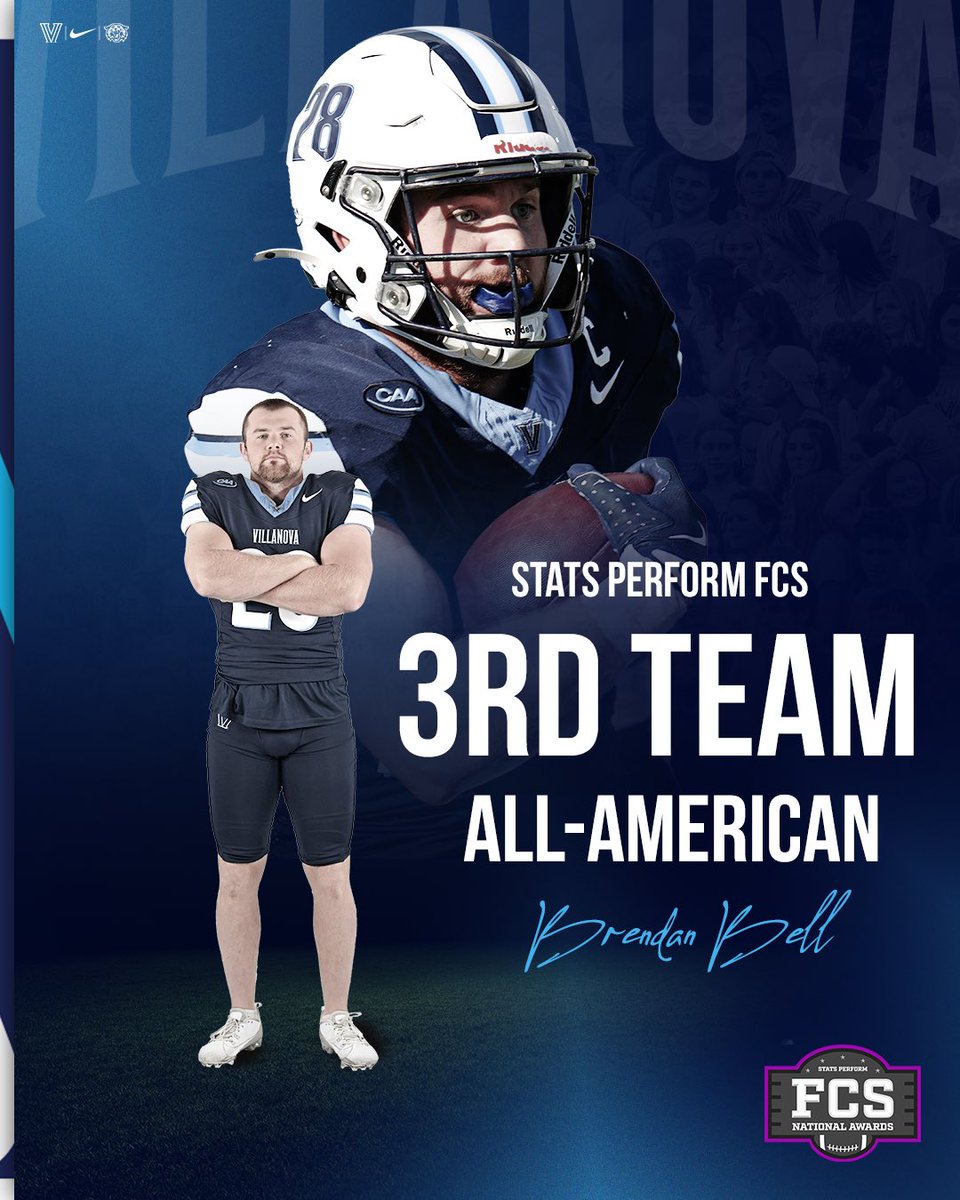 .<a href="/BrendanBell2020/">Brendan Bell</a> -&gt; Stats Perform 3rd Team All-American! 

Congrats, Brendan 👏

#TapTheRock