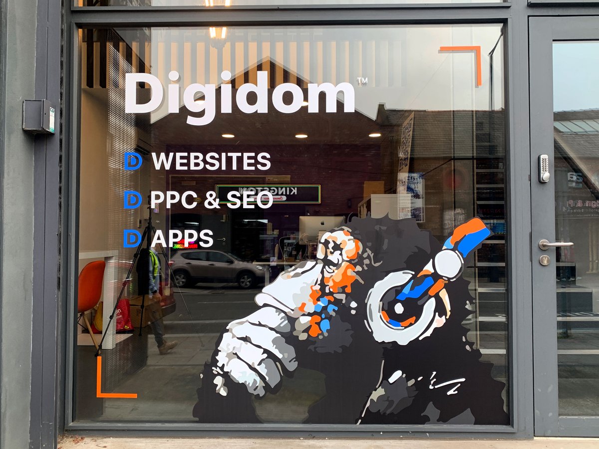 digidomuk's tweet photo. Big shout out to AB Screenprint in the Baltic Triangle for transforming our shop front with new graphics before the Christmas break.

Check them out if you're looking for quality print: https://t.co/xugqE1hwh9

#VinylGraphics #LiverpoolBusiness #ShopWindow https://t.co/B8YoRmNJQg