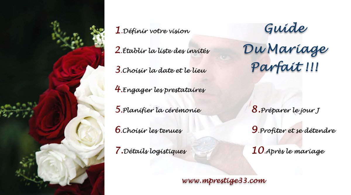 EricMar44399785's tweet photo. DITES OUI A L'AMOUR &amp; A LA MAGIE !!!! 
Chaque AMOUR mérite un JOUR PARFAIT, car un MARIAGE REUSSI, c'est bien plus qu'une BELLE CEREMONIE.
Avec M PRESTIGE, voici votre guide pour orchestrer VOTRE MARIAGE ou que vous soyez DANS LE MONDE https://t.co/jWg1kHcXb5