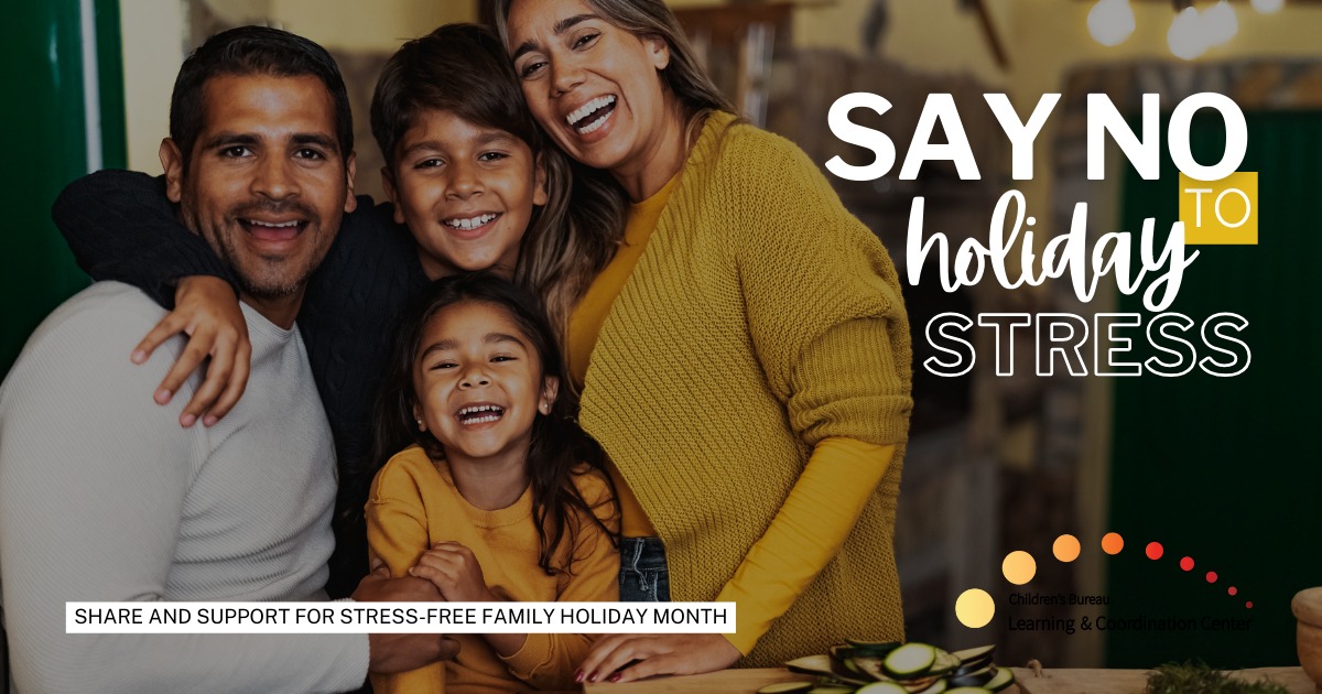CalTrin (@cal_trin) on Twitter photo #Holidays can be the best of times, but they're also stressful times for #parents, #caregivers, and providers. Learn how to de-stress and have a healthy and happy holiday season with these recommended resources from <a href="/CBLCC_ACF/">Children's Bureau Learning & Coordination Center</a>:
π Say "No" to Holiday Stress Β >> #Holidays can be the best of times, but they're also stressful times for #parents, #caregivers, and providers. Learn how to de-stress and have a healthy and happy holiday season with these recommended resources from <a href="/CBLCC_ACF/">Children's Bureau Learning & Coordination Center</a>:
π Say "No" to Holiday Stress Β >>