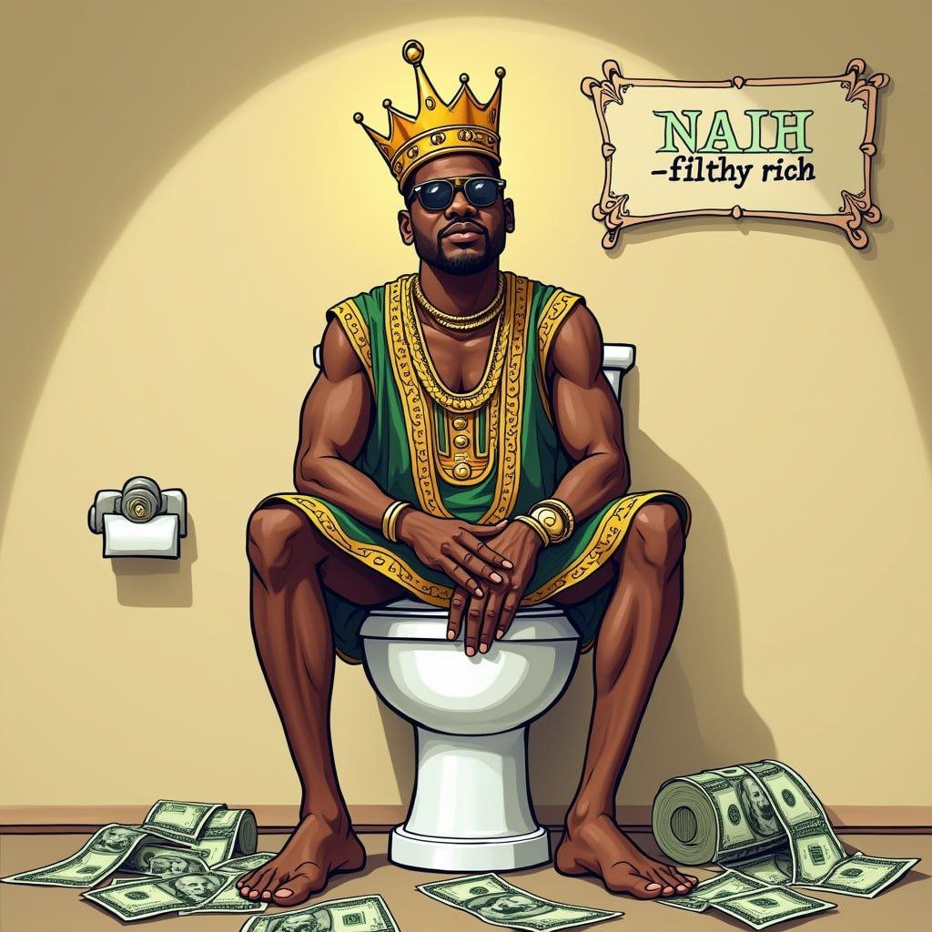 Nigerian AI HustleCoin tweet media