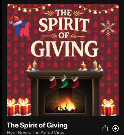 In time for the holidays, check out this holiday episode of The Aerial View <a href="/FlyerNews/">Flyer News</a> ! spoti.fi/4gFLrwl 
<a href="/UDaytonCAS/">UD Arts and Sciences</a> <a href="/UDCommDepartme1/">UDCommDepartment</a>