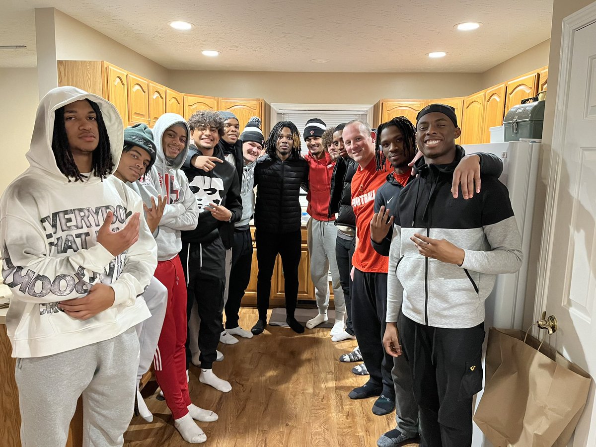 “Football is Family” - everyone says it these days, but it sure felt real with my brothers in the Safety room this fall! Love this group for all they gave me thru the good and the bad!