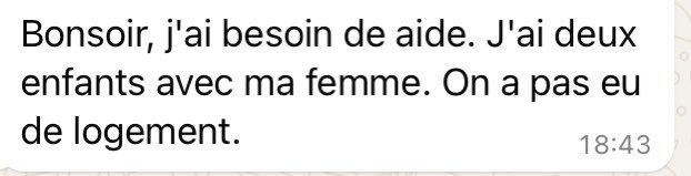 Bonsoir à tous,
Suite au refus du maire de <a href="/montreuil/">Ville de Montreuil</a> de mettre les familles expulsées à l’abri, 
des femmes et des enfants sont à la rue chaque soir, faute de place suffisante au 115, 
Nous partageons avec eux une boucle d’entraide pour les faire dormir au chaud chez les copains