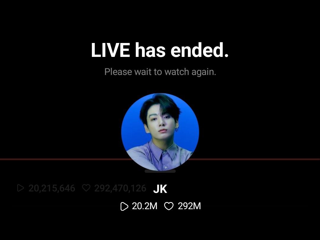 kchartsmaster's tweet photo. JUNGKOOK latest Weverse live gathered 20 MILLION simultaneous viewers, a new record on the platform. https://t.co/KuPMf2epbI