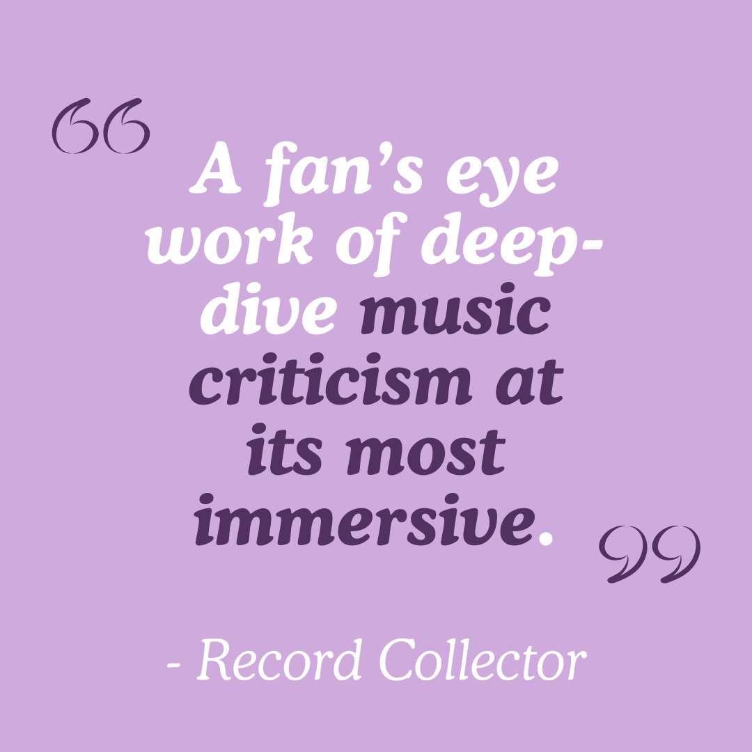 Some exciting reviews coming in for our volume on Kate Bush's Hounds of Love 😍