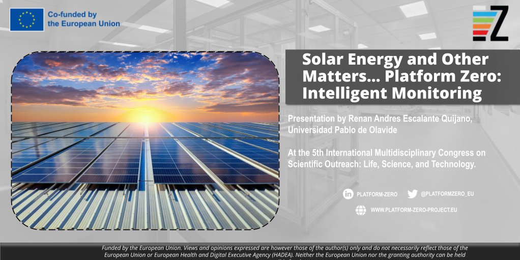 ☀️Last October, our partner from the Universidad Pablo de Olavide, de Sevilla hosted a presentation at the 5th International Multidisciplinary  Congress on Scientific Outreach: Life, Science, and Technology.
Watch the video : lnkd.in/dmBNmchJ