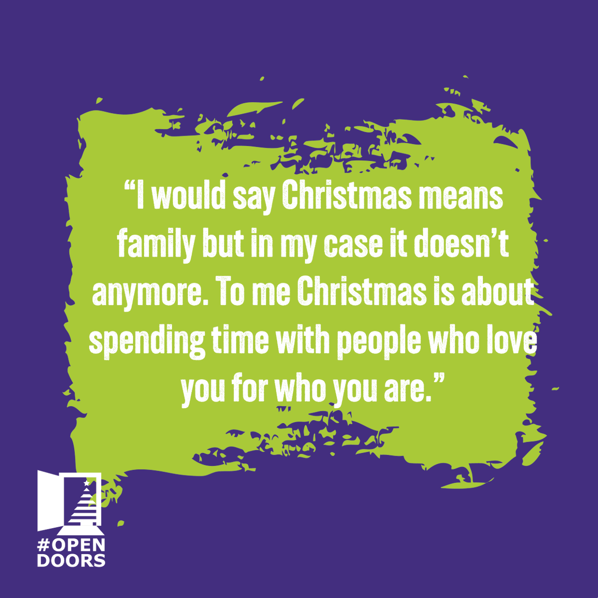 stepbystep1989's tweet photo. "Spreading love, as love is greater than any physical gift you could give."

We asked some of the young people we support: "What does Christmas mean to you?" https://t.co/7jaiWNDfBE