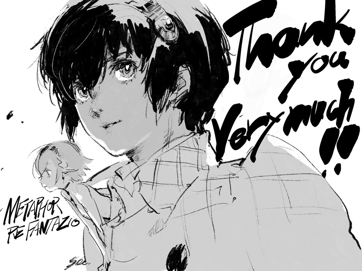 Check out this special Metaphor: ReFantazio illustration from Soejima-san to celebrate winning <a href="/GameSpot/">GameSpot</a>'s Game of the Year. 💖