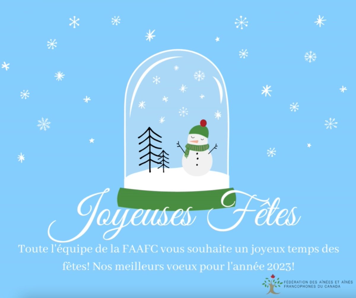 FAAFC_ca's tweet photo. Joyeuses Fêtes de la FAAFC - https://t.co/TclCrxlW7L https://t.co/pUNRU0wOat