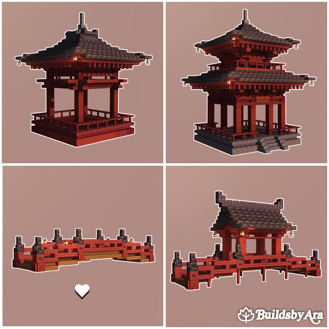 Minecraft - 4 Japanese assets
Now Available for free on my Patreon!
#Minecraft #Minecraftbuilds #minecraft建築コミュ