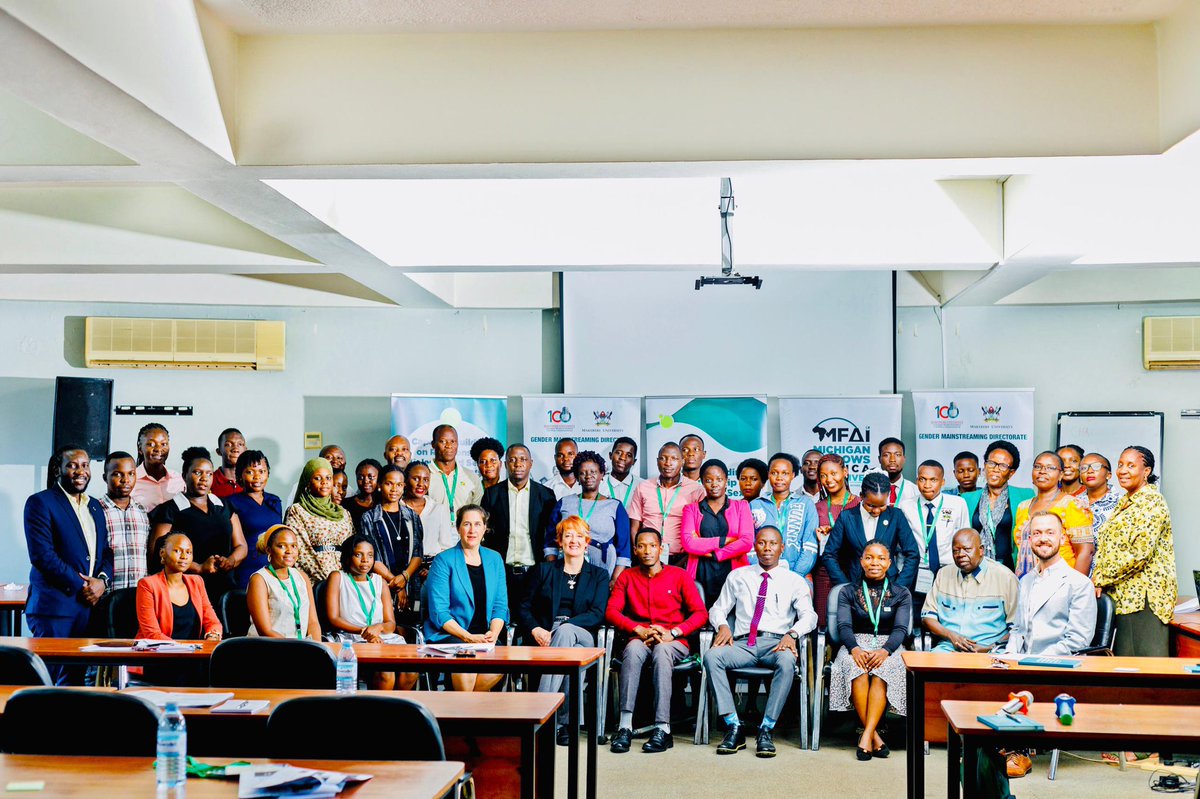 paultesla23's tweet photo. RVSM conference featured keynote speaker #Amy_Petersen Cultural Affairs Officer @usmissionuganda, Commended @Makerere’s Gender Mainstreaming Directorate for their efforts in addressing sexual harassment and emphasized the need to combat gender based violence. https://t.co/LJdrFJ7ef5