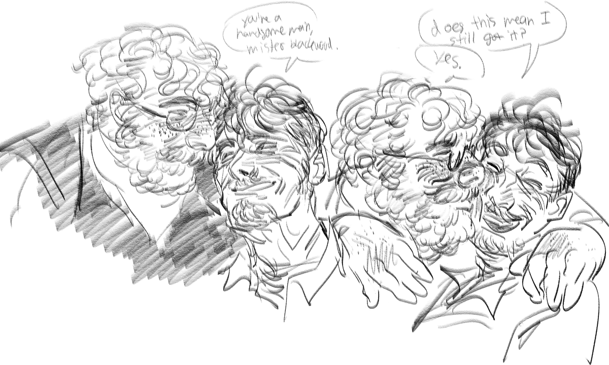 cabinette_'s tweet photo. self indulgent au where nothing happens and martin and tim get to be a random gay couple in their 50s feeding ducks in st james park #timartin #martim #tma https://t.co/brTeQ92Pvx