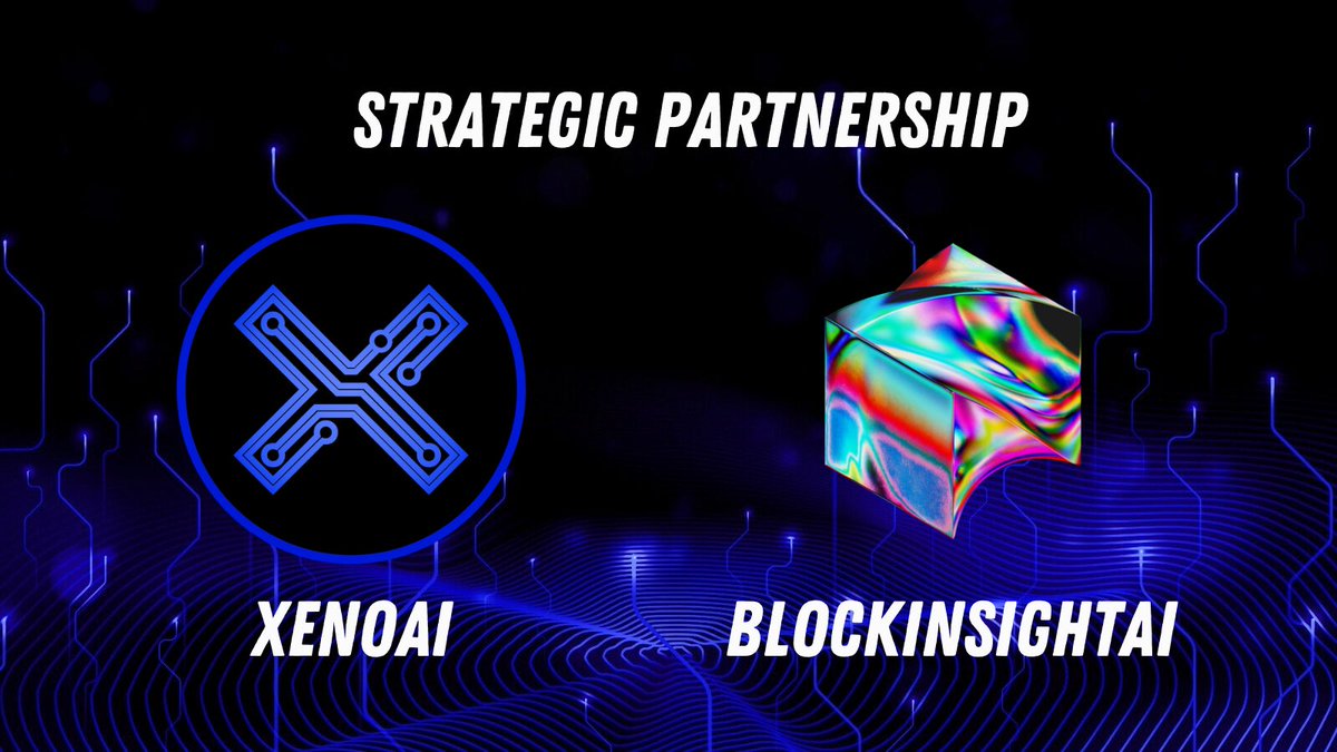 XenoAI x <a href="/BlockInsightAI/">BlockInsightAI</a> 🤝

We’re excited to announce a game-changing partnership with BlockInsightAI, marking a major milestone in our AI-driven journey with $XENO. Together, $XENO and $BIAI are set to push the limits of innovation, delivering our community powerful,