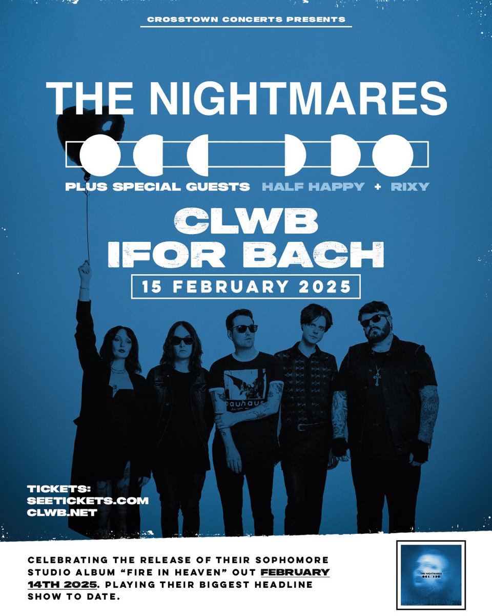 Half Happy (@wearehalfhappy) on Twitter photo in case u missed us in clwb, we’ll be supporting <a href="/THENIGHTMARESUK/">THE NIGHTMARES</a> for their album release on feb 15th. day after valentines so we can all cry together. we’ll probably play something new, who knows x in case u missed us in clwb, we’ll be supporting <a href="/THENIGHTMARESUK/">THE NIGHTMARES</a> for their album release on feb 15th. day after valentines so we can all cry together. we’ll probably play something new, who knows x