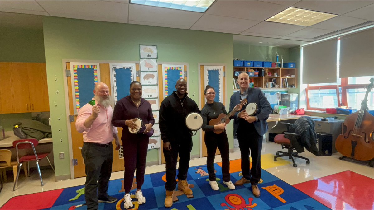 Thank you <a href="/CMKevinCRiley/">Council Member Kevin C. Riley</a> for joining us at <a href="/PS169x/">Baychester Academy</a> earlier this winter to see ETM’s programs in action. We appreciate your ongoing support and commitment to ensuring high quality music education is accessible to NYC students!