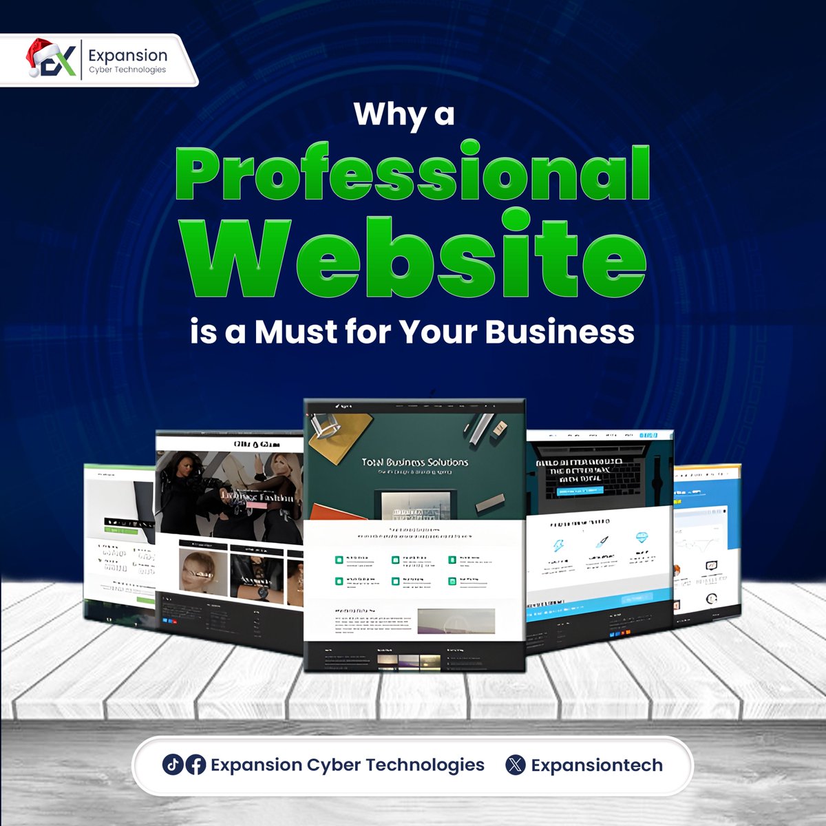 expansiontech's tweet photo. Why a Professional Website is a Must for Your Business
Having a professional website is no longer optional—it’s essential. From establishing credibility to helping you stand out from the competition, your website serves as the cornerstone of your business's online presence. https://t.co/MJ1SEDSMiH