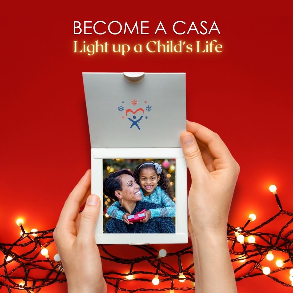 🎄 This Holiday Season, Light up a Child's Life 🎄

Become a volunteer with Lone Star CASA! 💖 Visit: lonestarcasa.org/volunteer/ to sign up for our next info session!

#CASAVolunteer #HolidayGiving #LoneStarCASA #MakeADifference #GiveBack #Volunteer #SupportFamilies