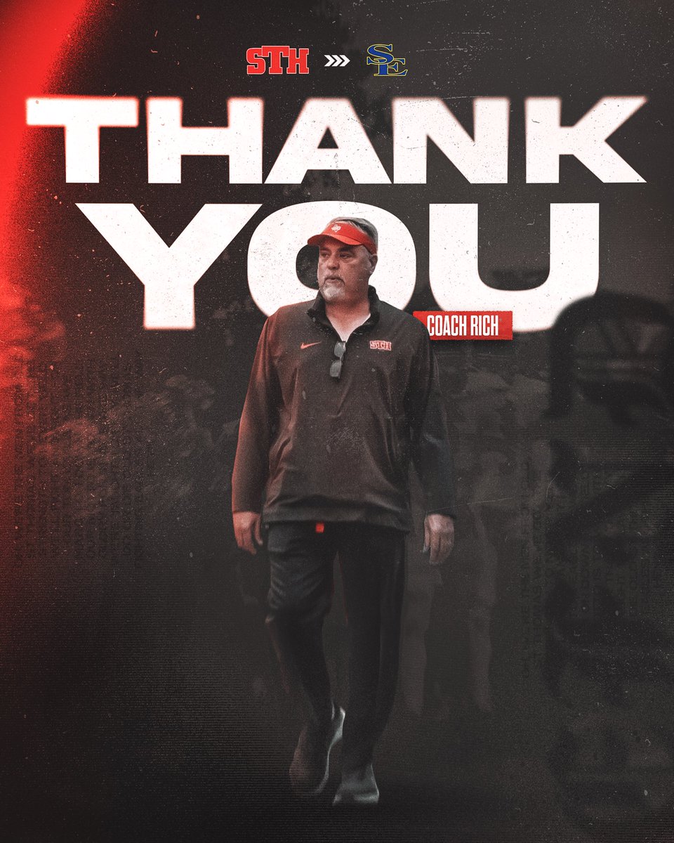 St. Thomas Football (@sthfootball) on Twitter photo We are thankful for everything <a href="/CoachMcGuire16/">Rich McGuire</a> did for <a href="/STHCatholic/">St. Thomas High School</a> and wish him the best of luck going forward at <a href="/SavageStormFB/">Savage Storm Football</a> as the next Offensive Coordinator.
We are excited to announce <a href="/CoachDavis82/">Raymond Davis</a> as our next Head Football Coach and look forward to STH’s 125th year. We are thankful for everything <a href="/CoachMcGuire16/">Rich McGuire</a> did for <a href="/STHCatholic/">St. Thomas High School</a> and wish him the best of luck going forward at <a href="/SavageStormFB/">Savage Storm Football</a> as the next Offensive Coordinator.
We are excited to announce <a href="/CoachDavis82/">Raymond Davis</a> as our next Head Football Coach and look forward to STH’s 125th year.