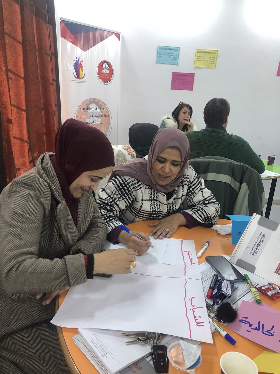 CDI_KHF's tweet photo. Building on our momentum at @HUcsccs!Today, we launched the Initiatives Design &amp; Implementation training, equipping staff with the tools to turn community needs into impactful actions. Funded by @EUinJordan, we're empowering youth for a brighter future @KHF_NHF 
#YouthEmpowerment https://t.co/F7YVnbzgcb