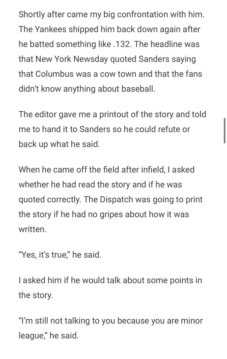 🏈 <a href="/stephenasmith/">Stephen A Smith</a> <a href="/MollyQerim/">Molly Qerim</a> <a href="/finebaum/">Paul Finebaum</a> <a href="/FirstTake/">First Take</a> 

Let’s not forget that <a href="/DeionSanders/">COACH PRIME</a> called Columbus Ohio a 🐄 town while playing for the <a href="/CLBClippers/">Columbus Clippers</a> in the <a href="/Yankees/">New York Yankees</a> program. 

Probably not coming to <a href="/OhioStateFB/">Ohio State Football</a>