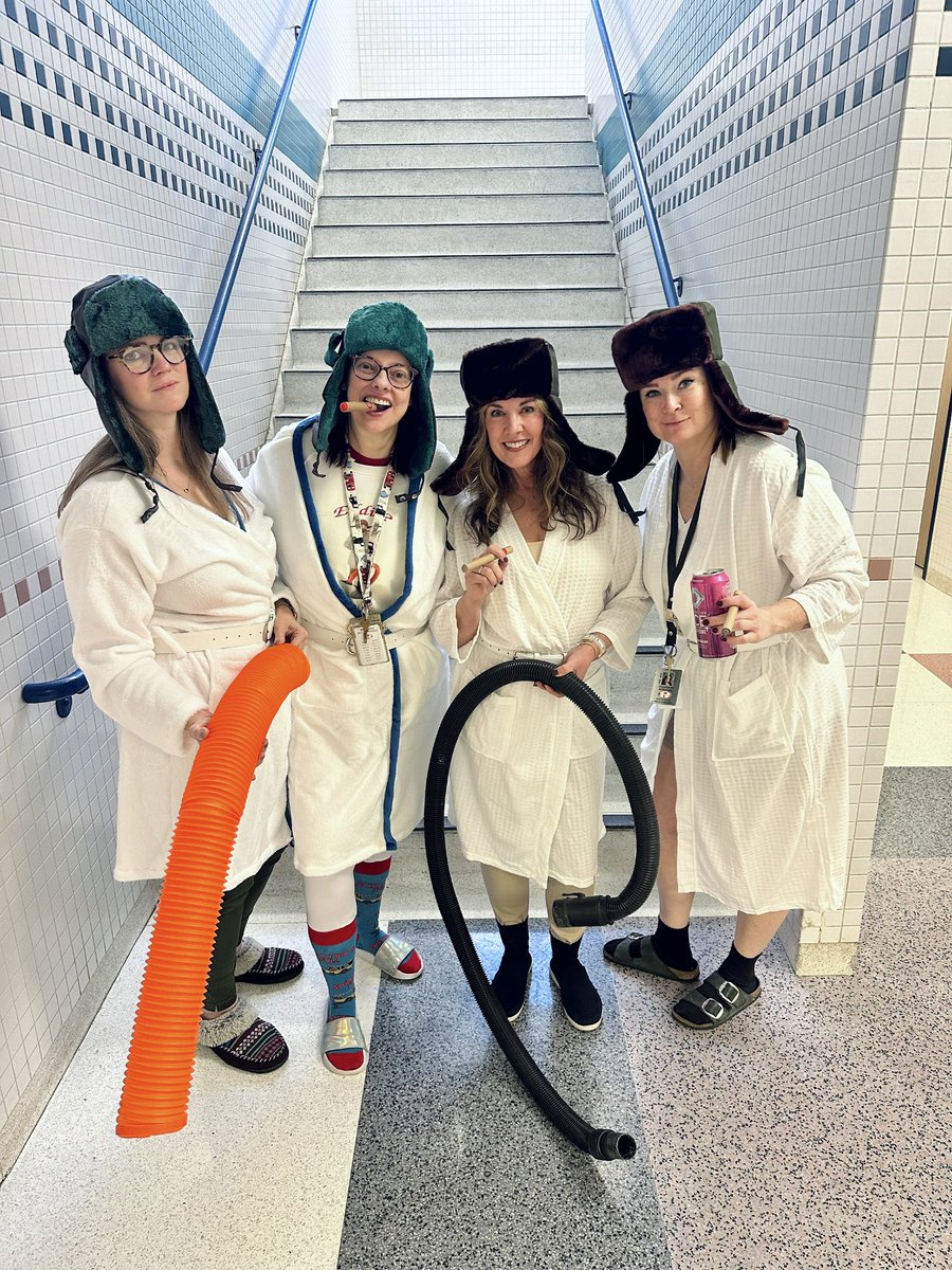 The jolliest bunch of teachers this side of the nuthouse 🎄🎅🏼

#JFND <a href="/Rockwall_HS/">RockwallHighSchool</a> <a href="/RISDSecondary/">Rockwall ISD Secondary Academics</a>